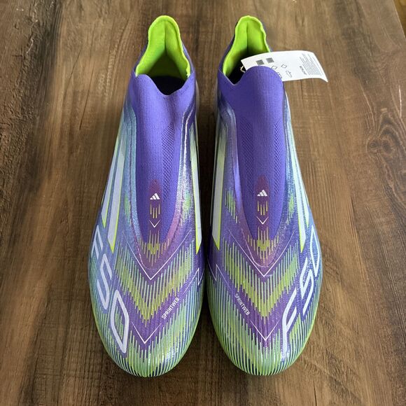 Adidas F50 Elite Laceless FG Men Sz 11.5 Radiant Blaze Pack Soccer Cleats JH7628 main image 8